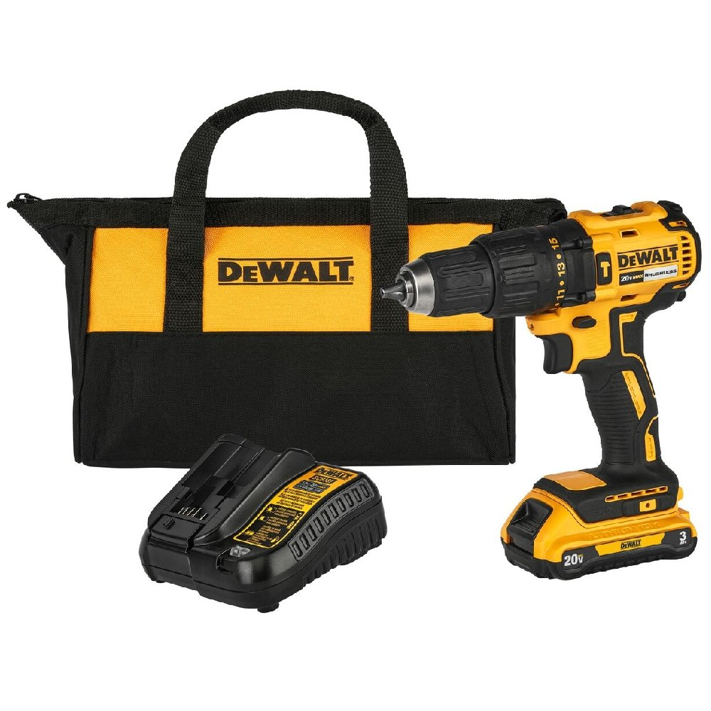 PARAFUSADEIRA/FURADEIRA.20V MAX LITIO 1BAT 2AH-DEWALT - UNID