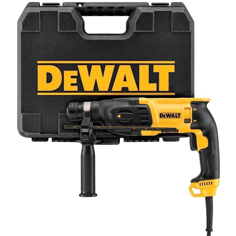 MARTELETE SDS PLUS ELETROPNEUMÁTICO 800W 2,6J 2KG COM MALETA - DEWALT-D25133K