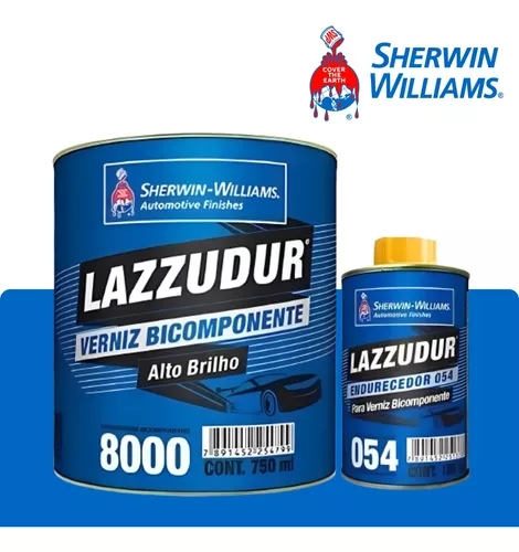 VERNIZ AUTOMOTIVO LAZZURIL 8000 C/ CATALISADOR 900M