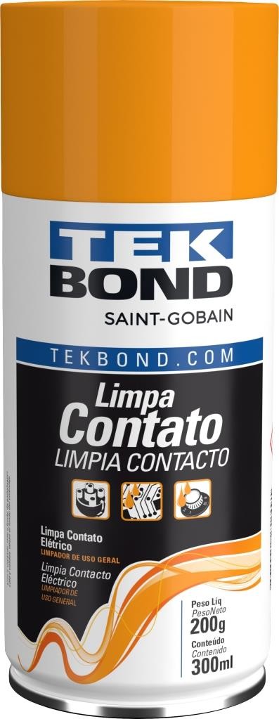 LIMPA CONTATO SPRAY INFL.300ML/200G TEKBOND - UNID