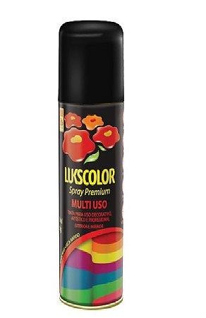 SPRAY PREMIUM MULTI USO PRETO BRILHANTE LUKSCOLOR - UNID