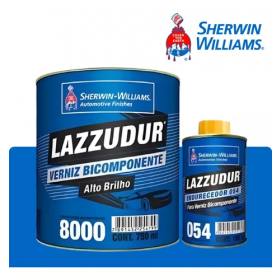 VERNIZ AUTOMOTIVO LAZZURIL 8000 C/ CATALISADOR 900M