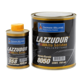 VERNIZ AUTOMOTIVO LAZZURIL PU 8050 COM CATALISADOR 900