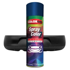 SPRAY COLOR BUMPER CROSS PRETO/NEGRO COLORGIN - UNID