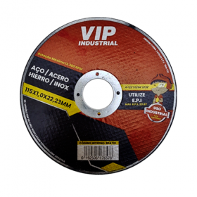 DISCO DE CORTE 115X1,0MM - STANDARD VIP - UNID