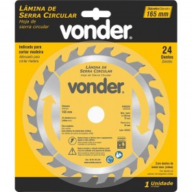 LAMINA SERRA CIRC VIDEA 185X20X24D VONDER - UNID