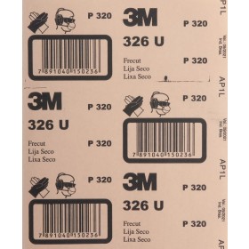 LIXA SECO SERIE OURO GRAO 320- 3M