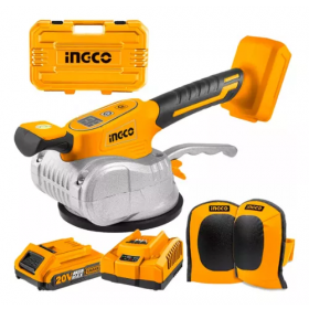 MAQUINA PARA ASSENTAR PISO INGCO A BATERIA 20V LINHA P20S COM UMA BATERIA 2.0AH CTVLI20101-9 .INGCO - UN