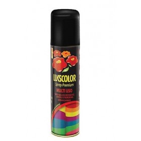 SPRAY PREMIUM MULTI USO PRETO BRILHANTE LUKSCOLOR - UNID