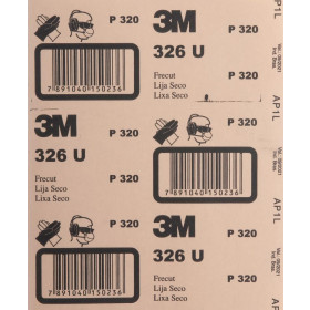 LIXA SECO SERIE OURO GRAO 320- 3M